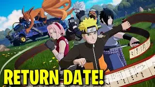 NARUTO SKIN CONFIRMED RETURN RELEASE DATE in FORTNITE ITEM SHOP! (Naruto RETURNING 2025)