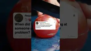 When did throwing something at someone actually solve your problem?
