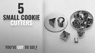 Best Small Cookie Cutters [2018]: Ertek Biscuit Cookie Cutters Set- 24 Pieces Small Assorted size