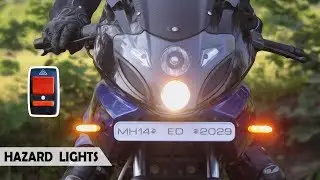 How To Install Hazard Lights On Pulsar 220