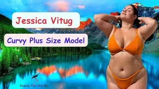 Jessica Vitug Plus Size Bikinis Model 👙 American Curvy Model   Biography & Wiki   Social Media Star