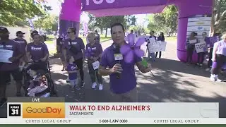 The community gathers at William Land Park for the Walk To End Alzheimer's| Good Day Sacramento