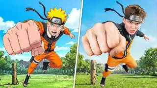 I Tried Anime Stunts in Real Life!