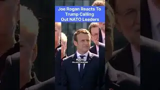 Joe Rogan Reacts To Trump Calling Out NATO Leaders #joeroganexperience #joerogan #jreclips #podcast