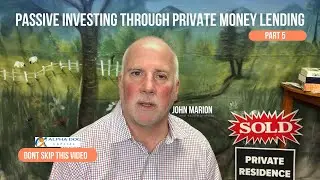 Passive Investing Through Private Money Lending