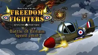 Freedom Fighters: Aces of the sky speed paint chapter 1 'Battle of Britain'