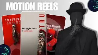 How To Step by Step REEL VIDEO EDITING | in Alight Motion Tutorials