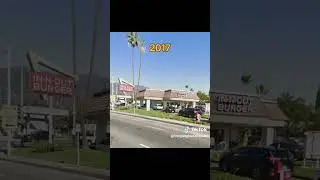 In-N-out burger in Arcadia, California