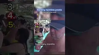 Ranking harmless pranks. #harmlessprank #harmless #funny #laugh #top5 #ranking #ranked #humour