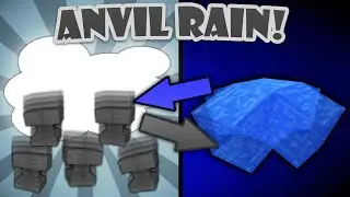 If Rain and Anvils Switched Places - Minecraft