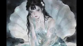 妖異誌幻錄之寒潭雪   個人原創散文改編全AI短片 #aivideo  #aiart  #cartoon  #music