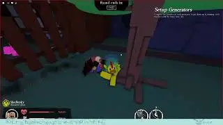 forsaken except me vs 3 other killers n one is afk..??