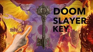 Today I made a DOOM SLAYER KEY from doom eternal