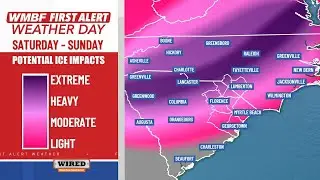 FIRST ALERT WEATHER DAYS: New data, ice accumulation, power outage risk