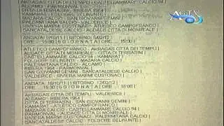 Pubblicato il calendario delle partite di calcio d'eccellenza News-AgrigentoTV