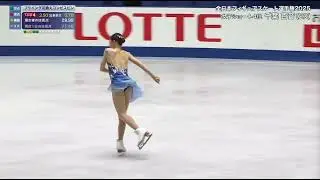 Mone Chiba  千葉百音 FS  Romeo and Juliet 2025 Japanese Nationals