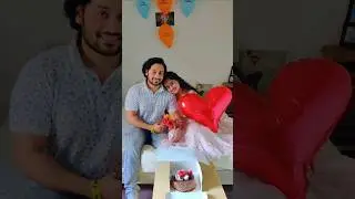 Men deserve surprise too❤️ Couple Videos #surprise #love #shorts  #celebration #viralreels #explore