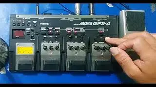 Zoom GFX-4 Pedalera Multiefectos de Guitarra Electrica 