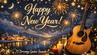 🥂Midnight Melodies: Acoustic Guitar Countdown to 2026 | Reflective Dreamy Guitar Sounds ✨ #newyear