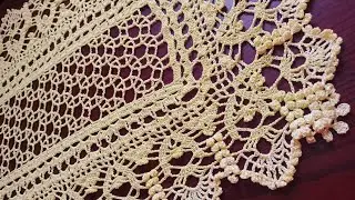 Tutorial on How To Make A Trending Crochet Table Runner | Crochet Decoratives | Part 4
