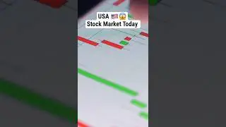 Usa Stock Market 😱 today 🇺🇸✨ #usa #investing #tesla #nvidia #financenews #stockmarket #stocks #news