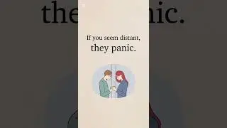 | SIGN'S OF AN ANXIOUS ATTACHMENT STYLE 🤔 | #psycore #shorts #subcriber