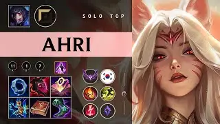 Ahri Top vs Yone - KR Master Patch 26.01