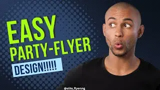 Creating a Noob Flyer From Scratch/Canva tips for beginners