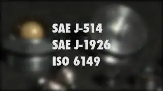 Герметичная входная заглушка порта взаимозаменяема со стандартами SAE и ISO.