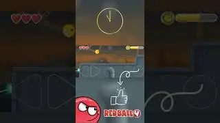 Pro Level 40 - Time Challenge / Gold Clock - Red Ball 4 Guide - TEASER - Walktrough Gameplay