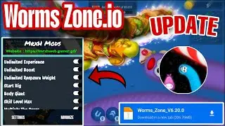 Worms Zone.io Mod Menu v6.20.0 | Unlimited Money & Unlock All Skins