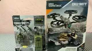 Mega Construx Call of Duty HAZMAT CRATE & DRAGONFIRE Drone Strike ( Animated Unboxing)