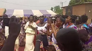 Mariage coutumier de notre soutien Abossolo &agrave; Bodanou.