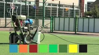 Sport Surface Chlorinated Rubber Paint CourtCote