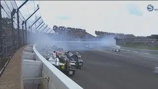 IndyCar Series 2017. Indy 500. Multi-Car Crash