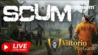 Live de SCUM Hardcore - Servidoor Ilha dos Saqueadores
