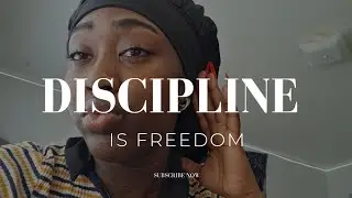 Discipline Is Freedom It's The Only Thing You Can Control