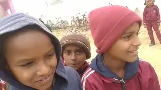 Rope Pulling game by Children 