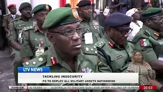 Tackling Insecurity: FG to deploy all military assets nationwide