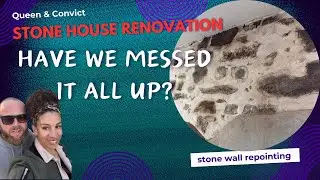 Have we messed this up? | Lime pointing a stone wall 