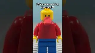 This trend is weird&hellip; #lego #trend #stopmotion