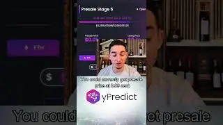 yPredict presale stage 6 #shorts