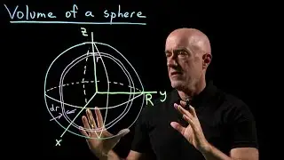 Calculating the Volume of a Sphere | Lecture 47 | Calculus for Engineers