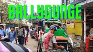 Youtube street walking video of Ballygunge || Ekdalia Road to Rashbihari Evenue