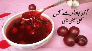 ALOO BUKHARAY KI CHUTNEY RECIPE BY BRIDAL CHEF
