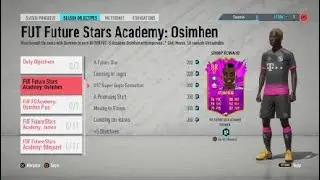 FIFA 20 NEW FUTURE STARS OBJECTIVE CARD OSIMHEN