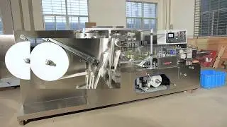 #wetwipes #wettissue #wetwipemachine #wettissuemachine  2 in 1 Single sheet small wet wipe machine