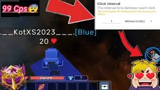 How To set Autoclicker Bmgo Bedwars(99Cps) 🥰