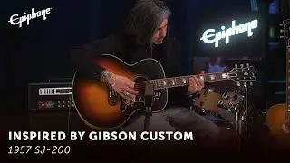 Epiphone 1957 SJ-200 &mdash; Epiphone, вдохновленный Gibson Custom
