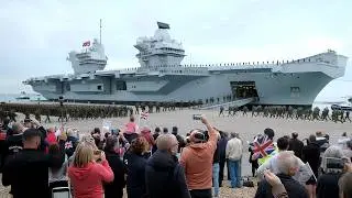 Tensions Rise! UK&rsquo;s Largest Aircraft Carrier Departs for Routine Operations at Sea